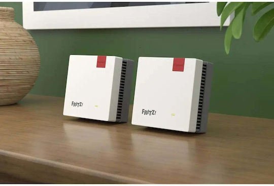 AVM FRITZ!Mesh Set 1700 2er Pack WLAN-Repeater Dualband (2,4 & 5 GHz) 3600 Mbit/s