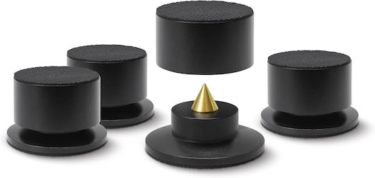 Dynavox Vibration Absorber Ba-4 Highend Absorber Black 208103 Set 4 Pieces