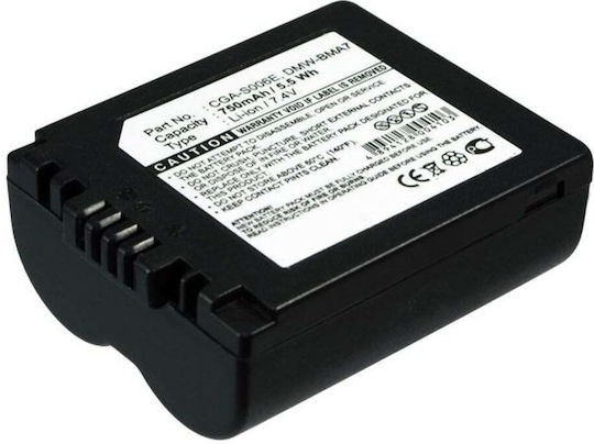 Panasonic Cga-s006 Battery Everactive Campro-replacement Pan16574