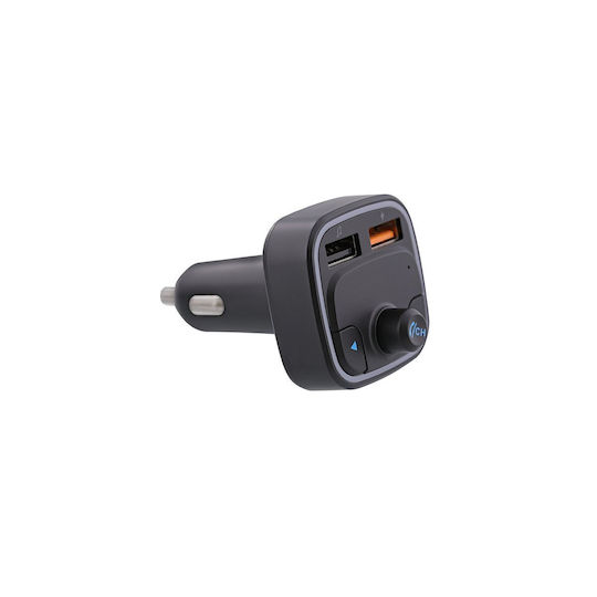 Tnb Fm Modulator Tnb Fmct08 Bluetooth 5.0 2 Usb Ports Black