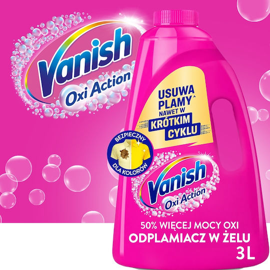 Vanish Remover de Pete sub Formă de Gel Potrivit pentru Țesături 3l