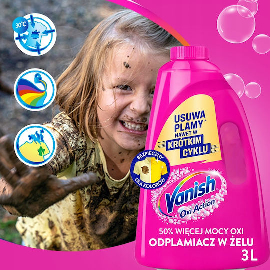 Vanish Remover de Pete sub Formă de Gel Potrivit pentru Țesături 3l