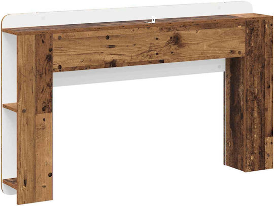 vidaXL Κεφαλάρι Κρεβατιού Ξύλινο Καφέ 135x80cm