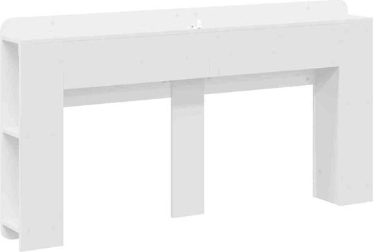 vidaXL Κεφαλάρι Κρεβατιού Ξύλινο Λευκό 182.5x80cm