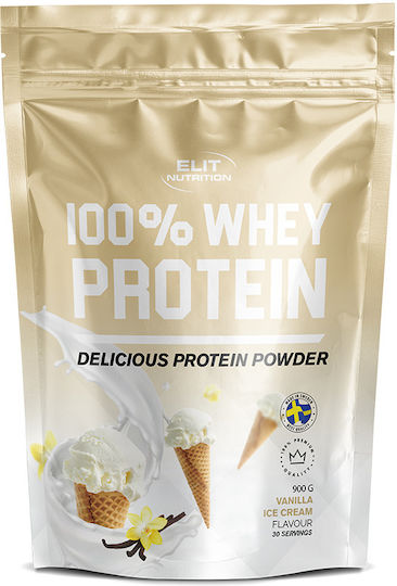 Elit Nutrition 100% Суроватъчен Протеин 900г Ванилия Круша & Elit Nutrition 100% Суроватъчен Протеин 900г Ванилия Круша Персонализиран Комплект