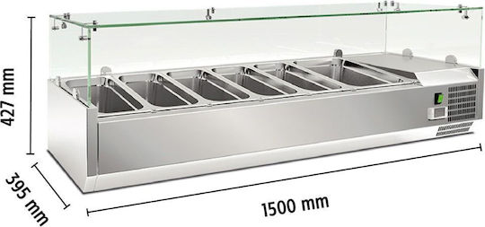 Alfa Frost Tabletop Refrigerated Display Case