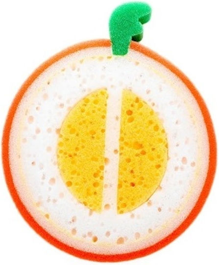 Mandarin-shaped Washable Kitchen Sponge