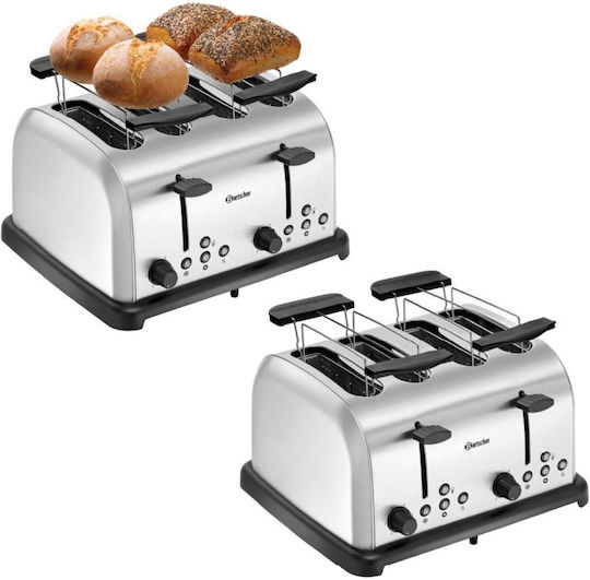 Alfa Frost Gewerbliche Toaster Pop-Up 1,48 kW