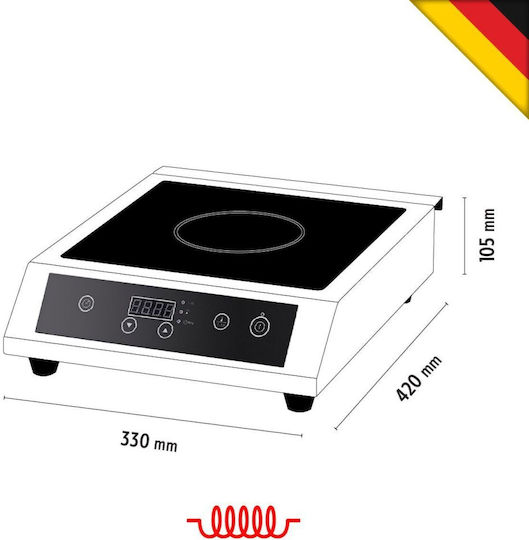 Alfa Frost Electric Inductive Hearth 3.5kW