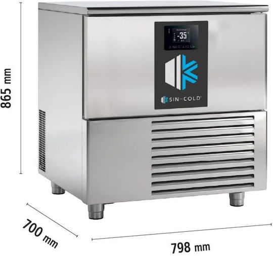 Alfa Frost Blast Chiller With Capacity 5xGN 1/1 290cm