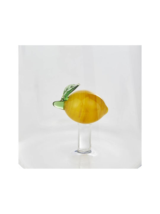 Butlers Wasserbrille aus Glas in Gelber Farbe
