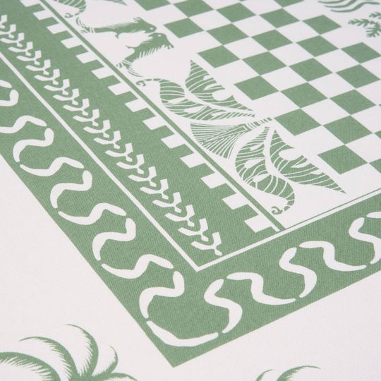 Butlers Baumwoll Tischdecke Monteverde Grüne 160x160cm