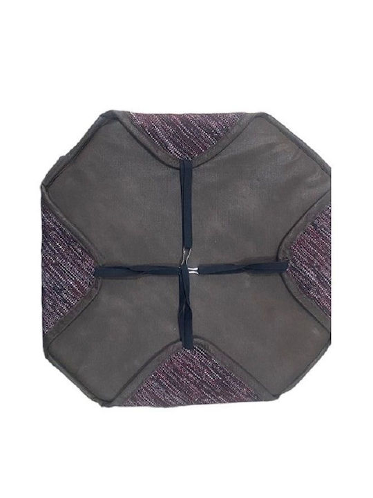 Sidi Home Plast Gartenstuhlkissen Burgundisch 40x40cm