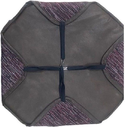 Sidi Home Plast Garden Chair Cushion Burgundy 40x40cm