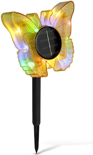 Lampă Solară Floare cu Lumină Alb Cald IP44 13x6.5x23.5cm