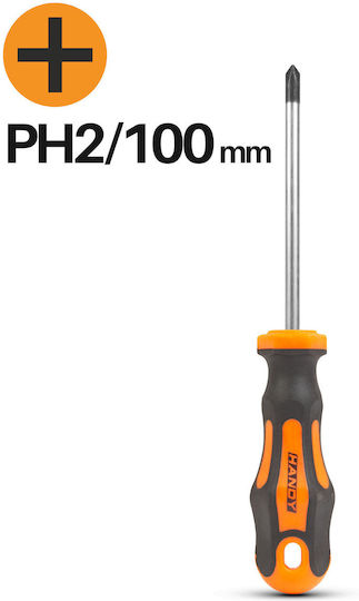 Schraubendreher Kreuzgröße PH2x100mm