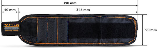 Magnetic Bracelet Screws Accessories Adjustable Velcro 35 X 9 Cm