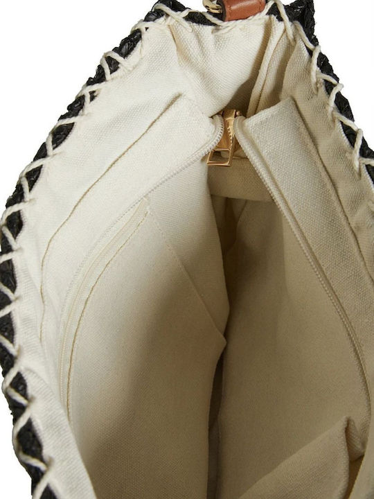 Straw Women's Crossbody Bag Black