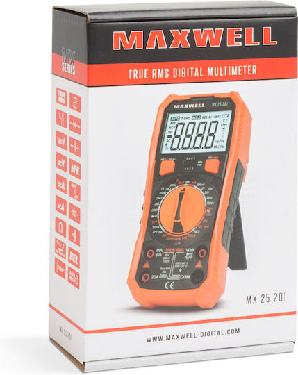 Digital True Rms Multimeter 1000v 20a Temperature Capacitance Ncv Diode Test Continuity
