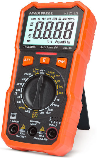Digital Multimeter Automatic Range Switching