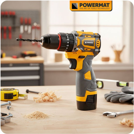 Powermat Akku-Schlagschrauber Brushless 16.8V 2x1,5Ah