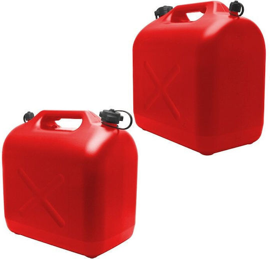 Canistră de Combustibil Plastic Mercaton 10 L 310 X 175 X 300 Mm Roșie