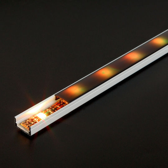 Aluminiumprofil Für LED-Streifen 1 M Weiß U-Typ LED-Streifenprofil Schiene Aluminium Kanal LED-Streifen