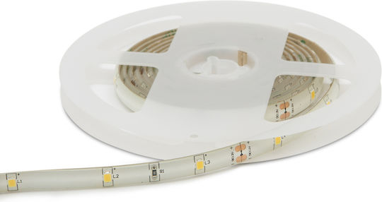 Bandă LED 12V Lumină Alb Cald 2m Tip SMD2835 cu Senzor de Mișcare & Sursă de Alimentare