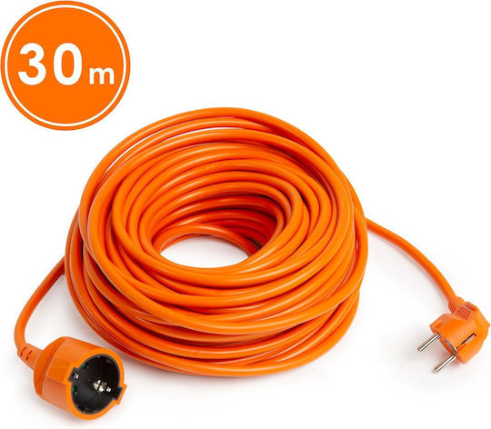 Cabluri de Prelungire Prelungitor Cablu cu Lungime 30m Diametru 3 x 1.5mm² și Împământare