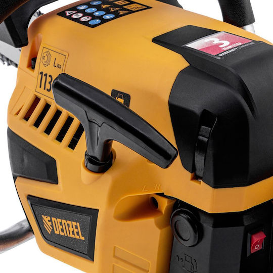 Denzel Ds-5820 Motoferăstrău Cu Benzină 3cp 6.9kg Cu Lamă 50cm