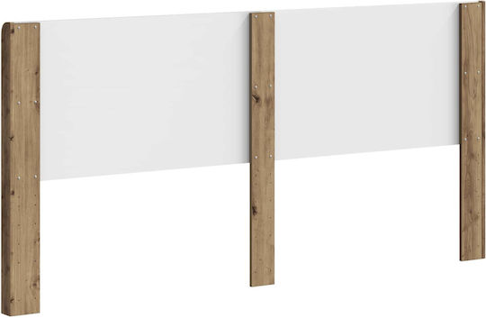 vidaXL Wooden Brown Bed Headboard 186.5x100cm