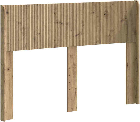 vidaXL Wooden Brown Bed Headboard 146.5x100cm