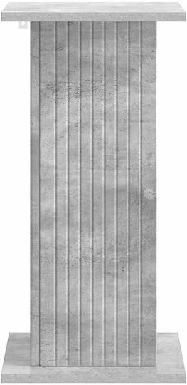 vidaXL Pflanzenständer Grau aus Beton 30,5 x 30 x 60,5 cm