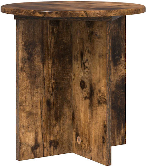 Vidaxl Βάση Φυτών 2 Pcs Καπνισμένο Ξύλο Δρυός 40 X 40 X 40 Cm