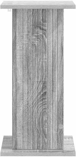 vidaXL Дървени Цветарници Сиви 30.5x30x60.5см 2 Броя
