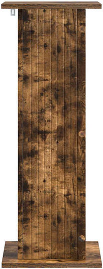 Vidaxl Plant Stand 2 Pcs Smoked Oak Wood 30.5 x 30 x 80.5 cm