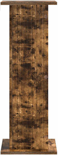 Vidaxl Plant Stand 2 Pcs Smoked Oak Wood 30.5 x 30 x 80.5 cm