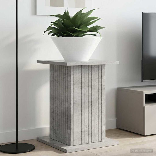 vidaXL Βάσεις Γλάστρας Ξύλινες Γκρι 30.5x30x43εκ. 2τμχ
