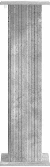 vidaXL Pflanzenständer Holz Grau 30,5x30x100,5cm