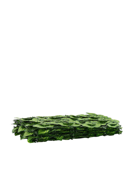 Vidaxl Folding Balcony Screen Leaves Green Yellow