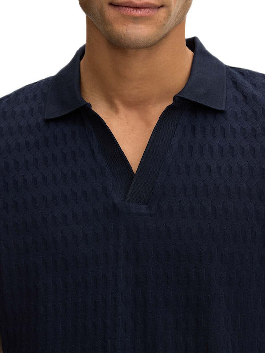 Polo Blouse Blue
