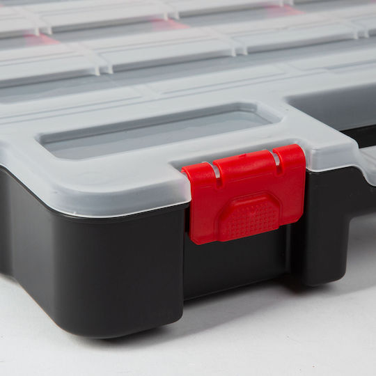 Tool Compartment Organiser Transparent 37.3x47x8cm