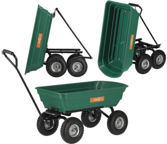 Garden Cart Plastic Four-wheel 75lt