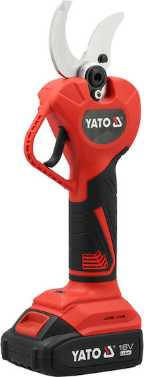 Yato Battery Pruner Brushless 18V 1x2Ah with Maximum Cutting Diameter 40mm