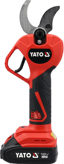 Yato Battery Pruner Brushless 18V 1x2Ah with Maximum Cutting Diameter 40mm