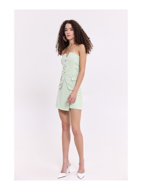 Γυναικεία Μπλούζα Strapless Μεντα
