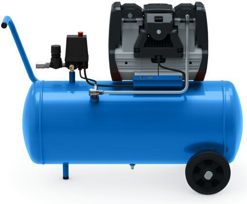 Abac Montecarlo Μονοφασικό Κομπρεσέρ Αέρος 59dB με Ισχύ 2hp και Αεροφυλάκιο 50lt