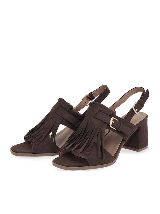 Suede Πέδιλα Καφέ