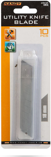 Set 10 Replacement 18 Mm Snap-off Blades Cutter