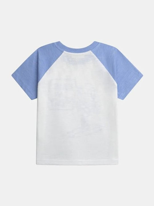 Kids Top Short-sleeved White Zosolti4